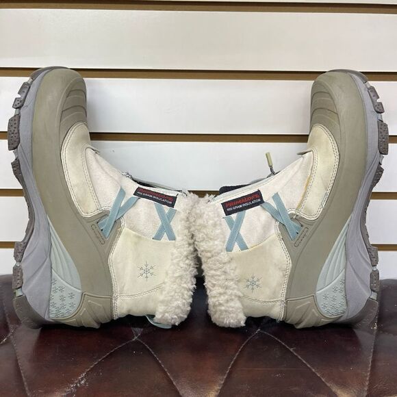 MERRELL Women's Winterlude Zip Waterproof Snow Boot in Gray Size US 9.5 - Picture 5 of 10